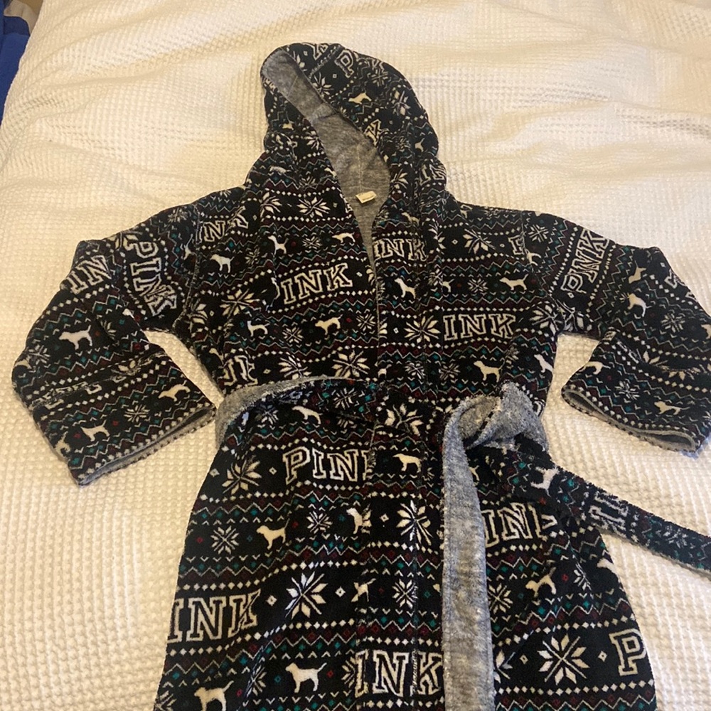 Fuzzy bathrobe